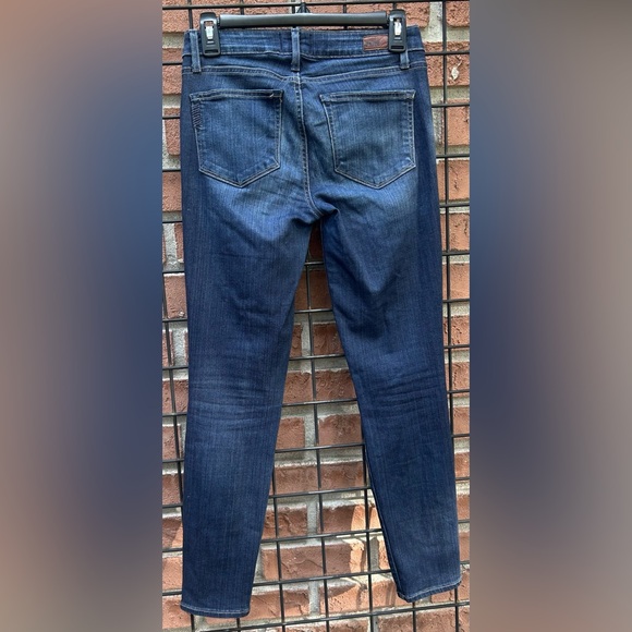 Paige Classic Blue Denim Jeans - Picture 3 of 3